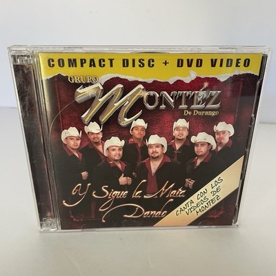 Grupo Montez De Durango - Y Sigue La Mata Dando CD & DVD 2005 FREE SHIPPING