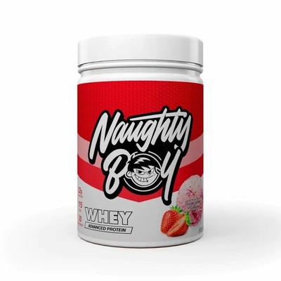 Naughty Boy Advanced Whey Erdbeer-Milchshake 900g