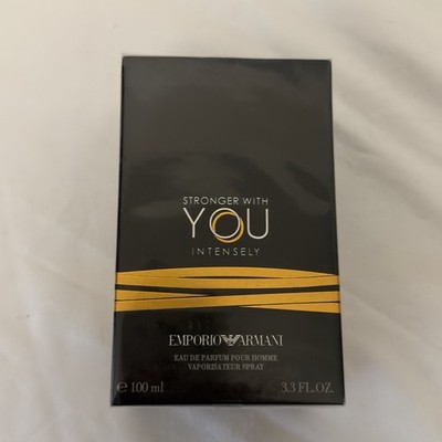 Emporio Armani Stronger With You Intensely Eau de Parfum 100ml / 3.3 oz New