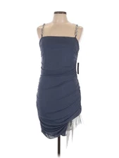 NWT Justify Women Blue Cocktail Dress XL
