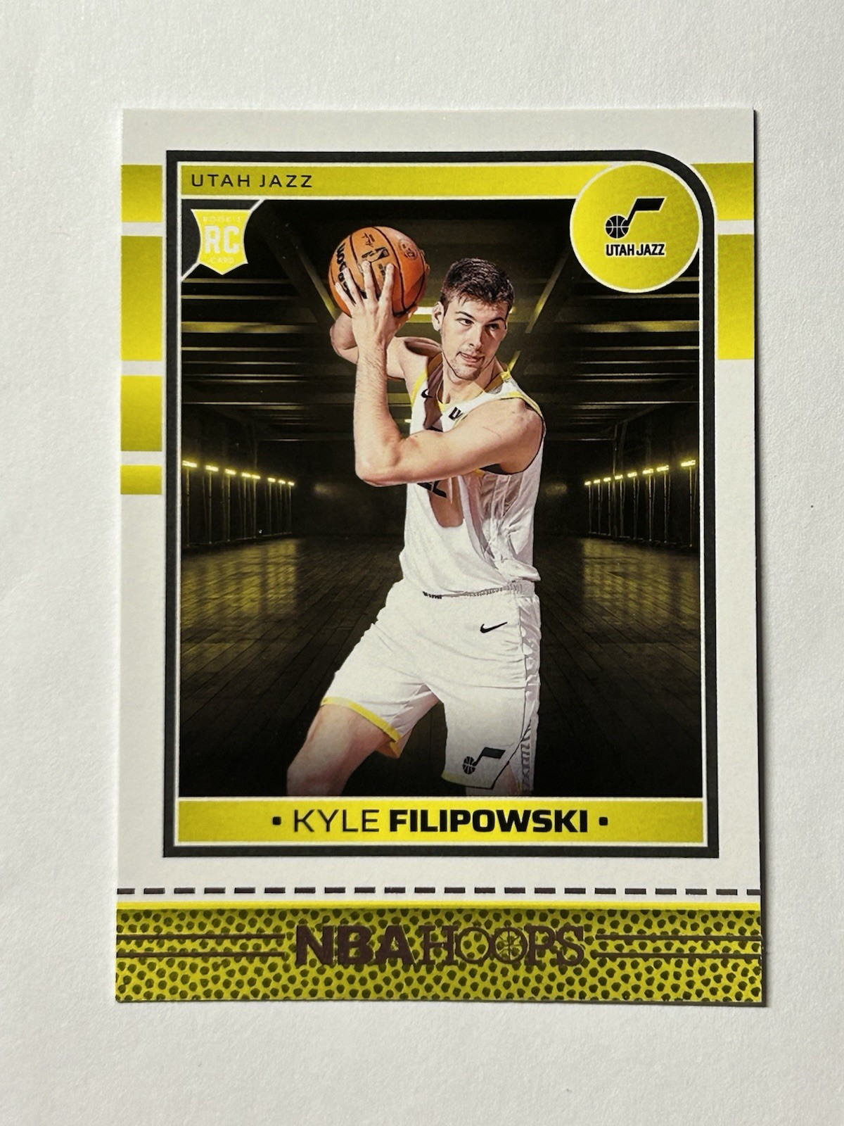 2024-25 NBA Hoops  Kyle Filipowski RC #262 Utah Jazz