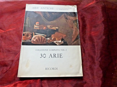 ARIE ANTICHE 2 für Stimme und Klavier  30 Arie