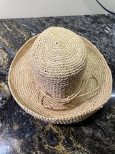 SKALA  WOMENS FOLDABLE PACKABLE STRAW HAT NAT...