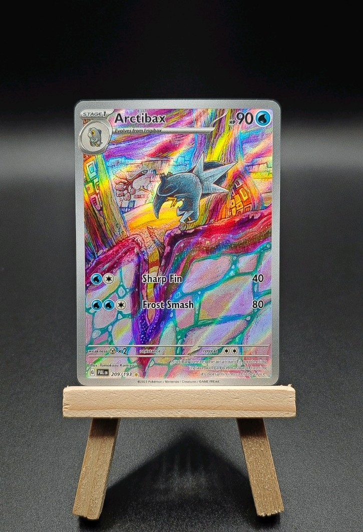 Arctibax - 209/193 – Paldea Evolved – Illustration Rare Holo Pokémon Card – NM