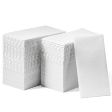 Disposable Linen-Feel Guest Towels - 12" x 17" Cloth-Like Hand Towels - Soft ...
