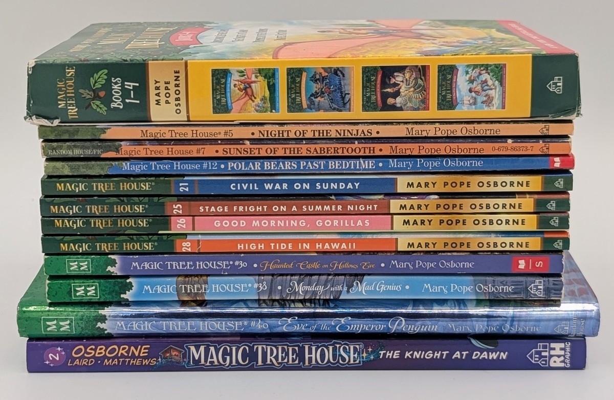 Magic Tree House 22 Book Lot • Vol 1–12 21 25 26 28–30 38 40 +