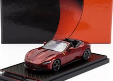 BBR-Models 1/43 Ferrari Roma Spider Open 2020 Rosso Magma Red Met BBRC282I