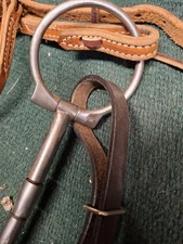 Greg DARNALL Handmade Don Dodge Dee D-Ring Snaffle Bit~5" Billy Allen Mouth
