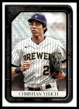 Christian Yelich 2021 Topps Gallery #147 Brewers MLB READ FREE SHIP AutographDen