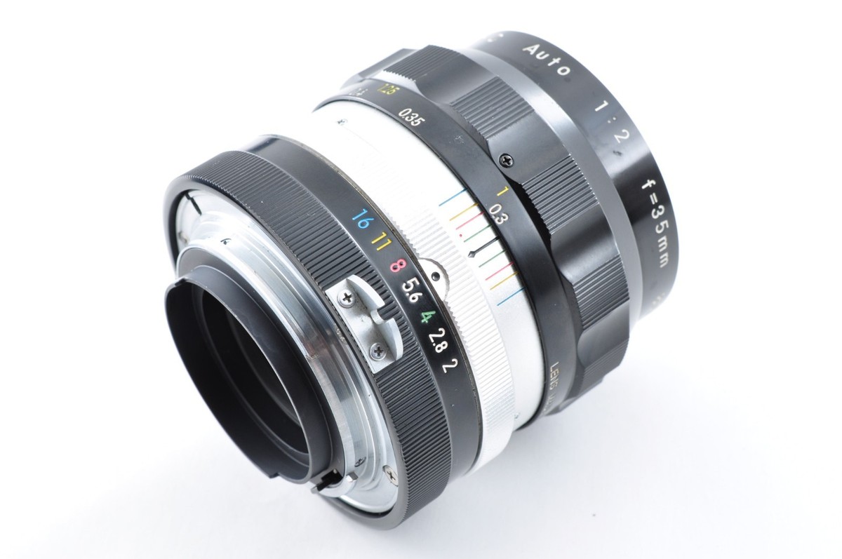 NIKKOR-O.C Auto 35mm F2 非Ai レンズ