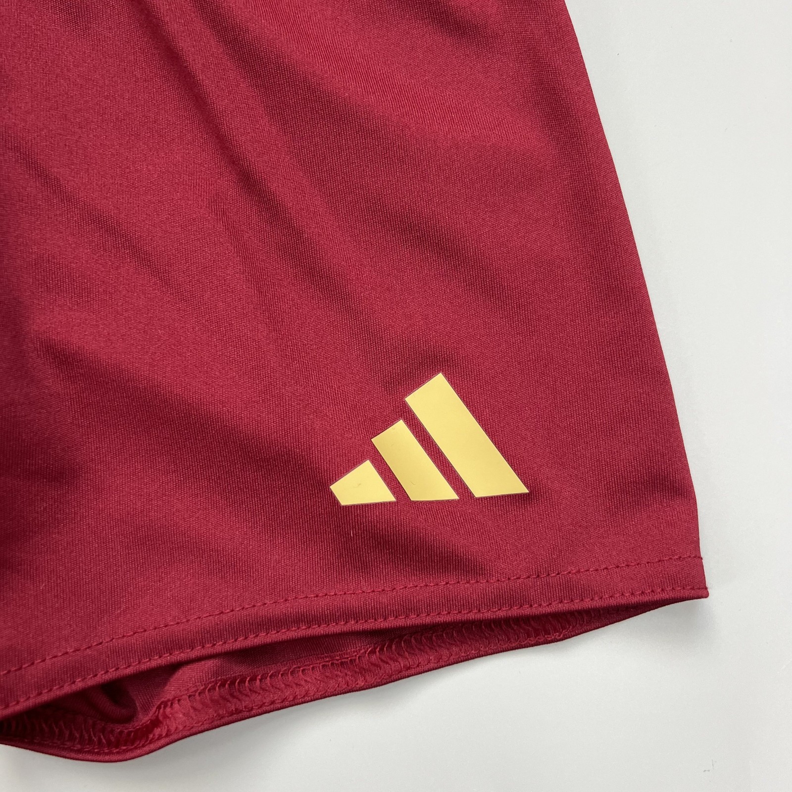 As Roma 2024-25 Home Soccer Shorts Adidas Baby Size 3-4 Years thumbnail 4