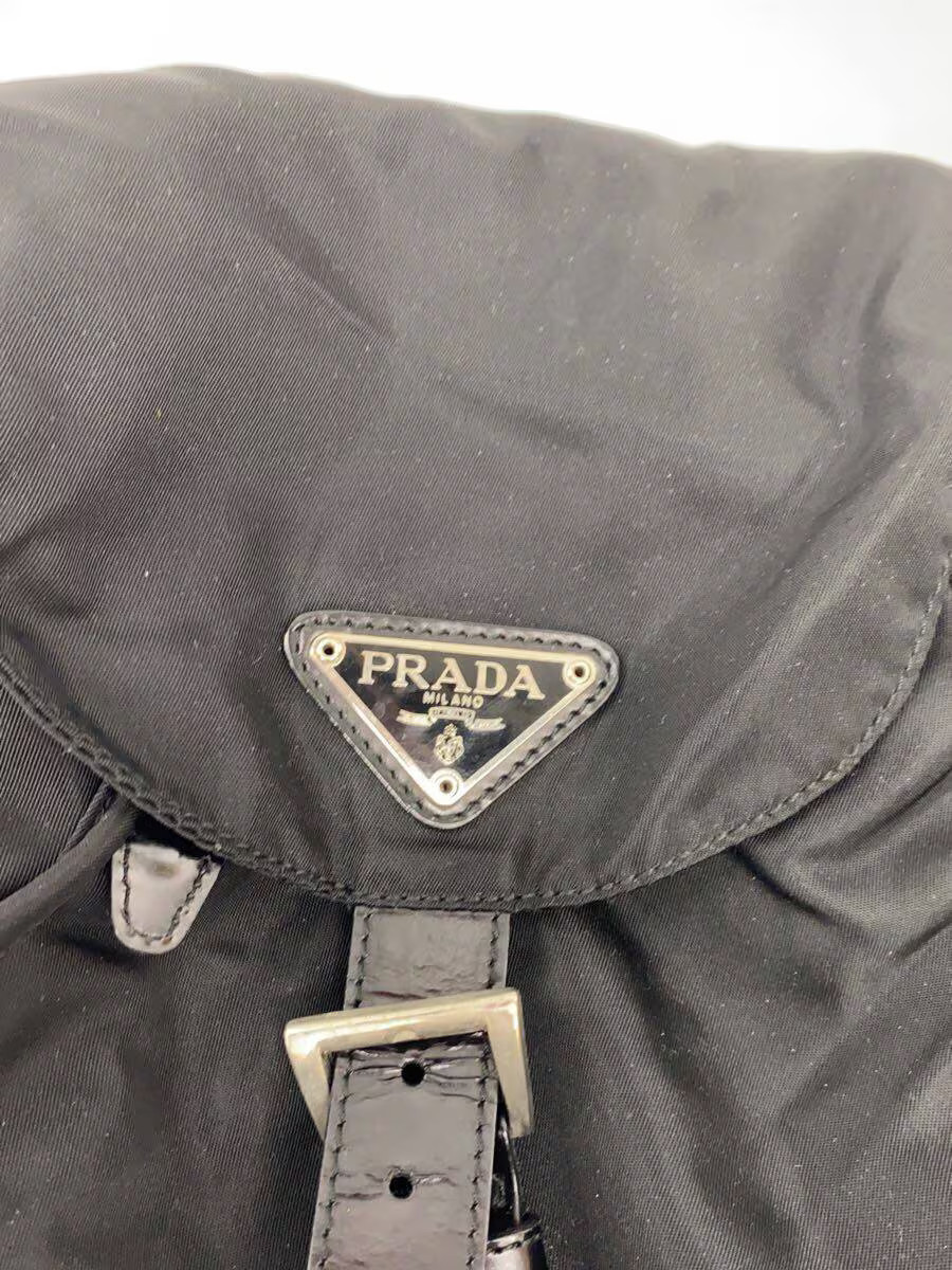 PRADA Backpack -- Black Plain - image 5