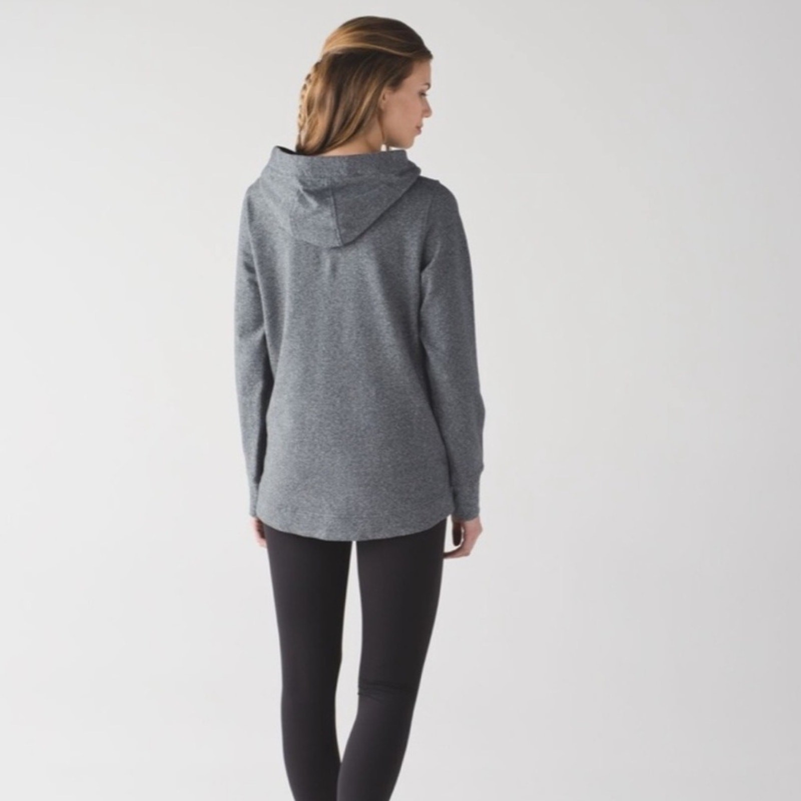 Lululemon Charcoal Gray Split Pullover Hoodie - image 3