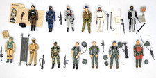 GI JOE ARAH Action Figures 13 Complete 1982 1983 Vintage G.I.