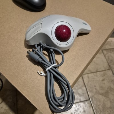 Logitech TrackMan Marble T-CH11 Vintage Trackball Maus - PS/2 - getestet funktioniert