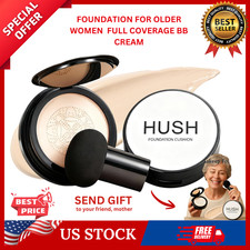 Hush Makeup Foundation for Older Women - Moisturizing, Lightweight Long-Lasti...