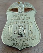 F.B.I Wallet Badge
