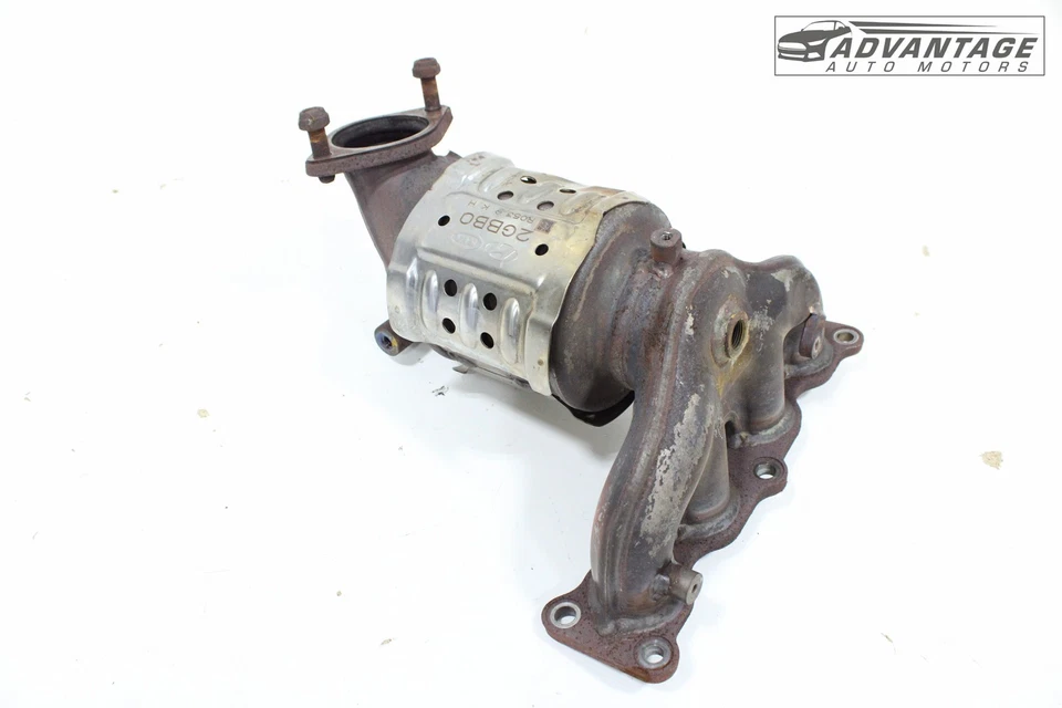 KIA SPORTAGE 2016-2022 AWD 2,4 L motor de gasolina colector de escape con escudo térmico OEM Foto 3 de 4