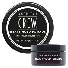 American Crew Men's Hair Pomade, Like Styling Gel with Heavy Hold  High Shine,