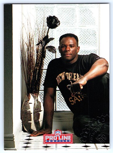 Pat Swilling 1992 NFL Pro Line Portraits Auto 9 of 9 Saints- KD