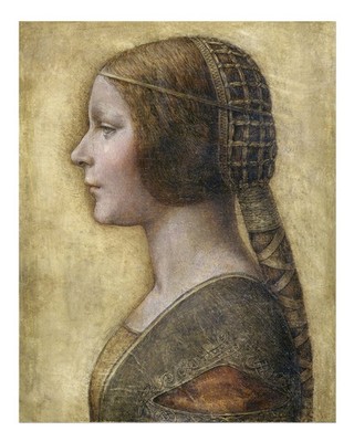 Leonardo Da Vinci Wandkunst � Klassisches Renaissance-Portr�t