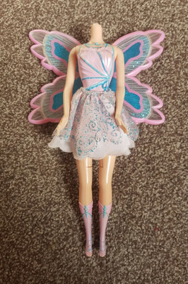 Barbie Glitter-Swirl Fairy Body for Repairs or Customisation (Broken Neck)