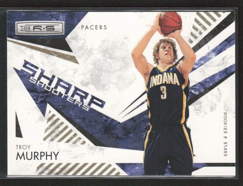 Troy Murphy 2009-10 Panini Rookies & Stars #10 Sharp Shooters Gold /500 ...