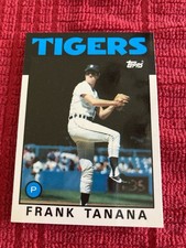 1986 Topps Tiffany - Frank Tanana #592