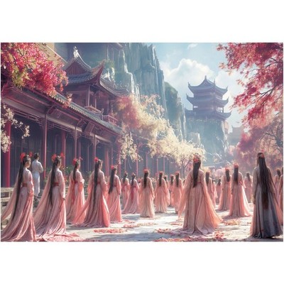 EDUCA Puzzle Geisha 1000 Puppen
