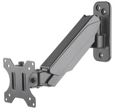 Manhattan Universal Gas Spring Monitor Wall Mount 17" - 32" TV Monitor Arm