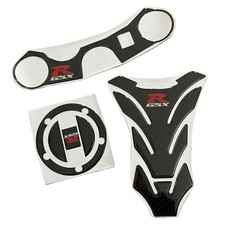 for Suzuki GSXR 1000 750 600 Carbon Fibre Tank Pad Cap Protector Sticker