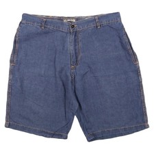 Vilebrequin Shorts Mens LARGE Blue Chambray E...