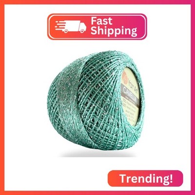 Yarnart Camellia Metallic Shimmer Fine Yarn - 70% Polyester, 30% Metallic, 192m,