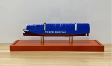 COSCO SHIPPING container ship model ocean going cruise ship model 20cm