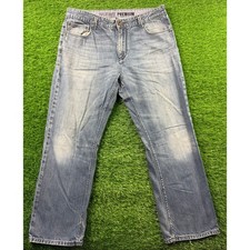 Tommy Hilfiger Jeans Men's 34x30 Blue Denim Freedom Relaxed Straight VTG 90s Y2K