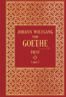 Faust I und II Leinen mit Goldprägung