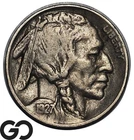 1927-S Buffalo Nickel, Semi-Key Date, XF++