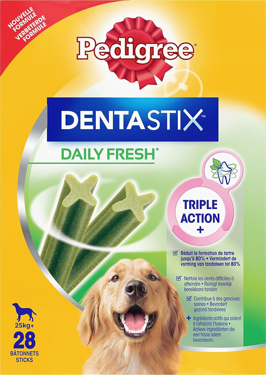 Miglior Snack Dentale Cane Grande | Confezione 4x270g Igiene Totale