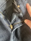 MOTHER BLUE JEANS LOOKER ANKLE FRAY CROP SKINNY RAW HEM 27 FILM AT 11 — photo 5