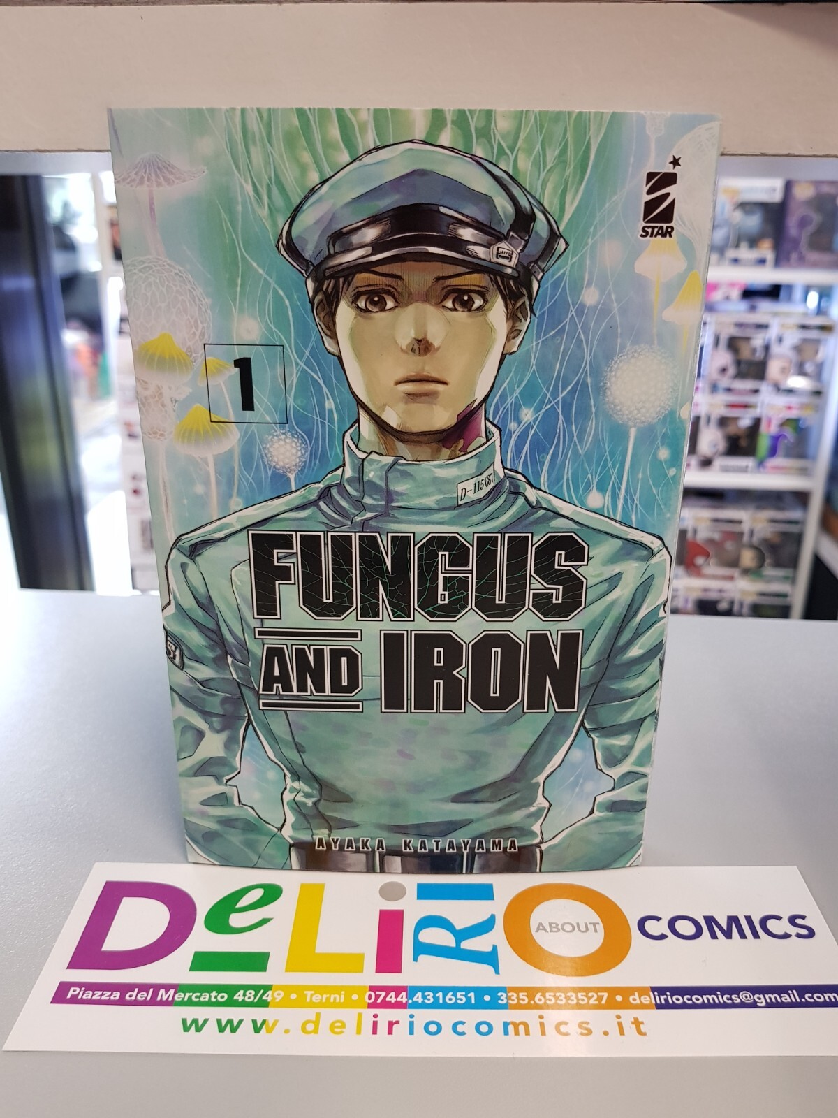 FUNGUS AND IRON N.1 Ed.STAR COMICS SCONTO 5%