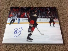 Nick Bonino Autographed 8x10 Photo Vancouver Canucks Ducks USA BU PROOF