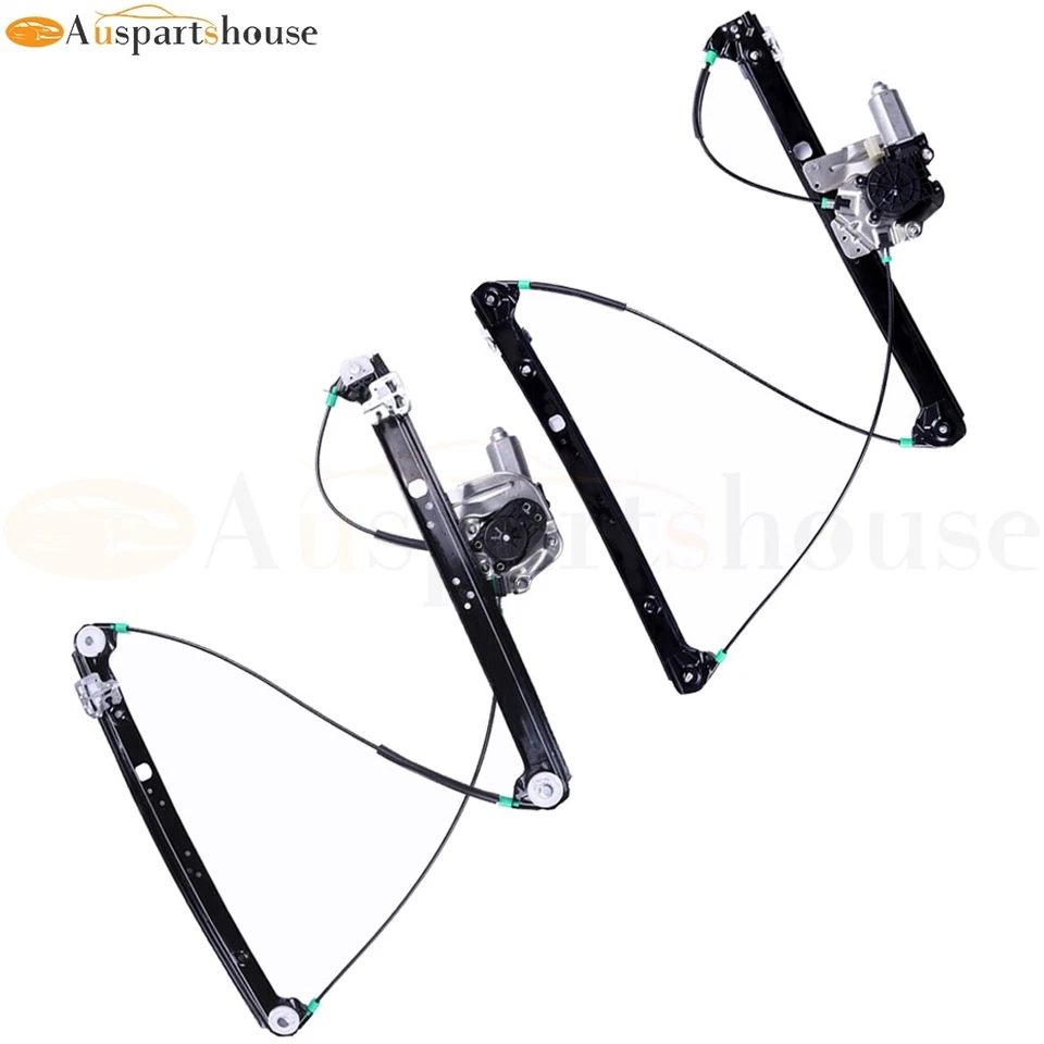 Window Regulator With Motor For 2000-2006 BMW X5 Front Left Right Power 741-488 - Image 2 of 4