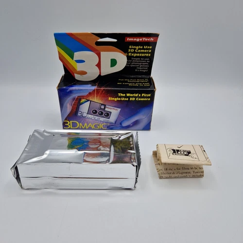 Imagetech 3D Magic Point and Shoot Disposable 3D Camera - Brand New Sealed