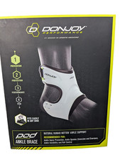 DonJoy Performance POD Prevention: Ankle Support Brace, WHITE, Extra Small Left