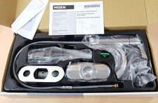 MOEN Korek 84466, 1 Handle 1 Hole Bathroom Faucet with Deckplate in Chrome
