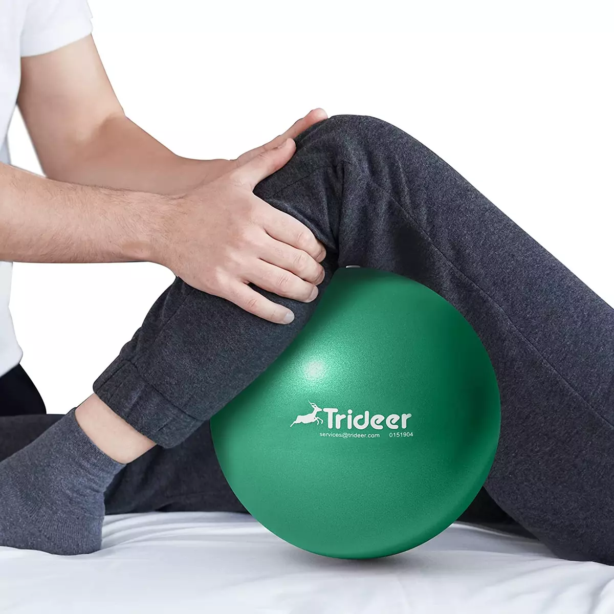 9 Inch Pilates Ball between Knees for Physical Therapy, Mini Exercise Ball  - Yog