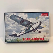 Roden 1:48 Cessna L-19/0-1 Bird Dog US Surveillance Aircraft Model Kit #409