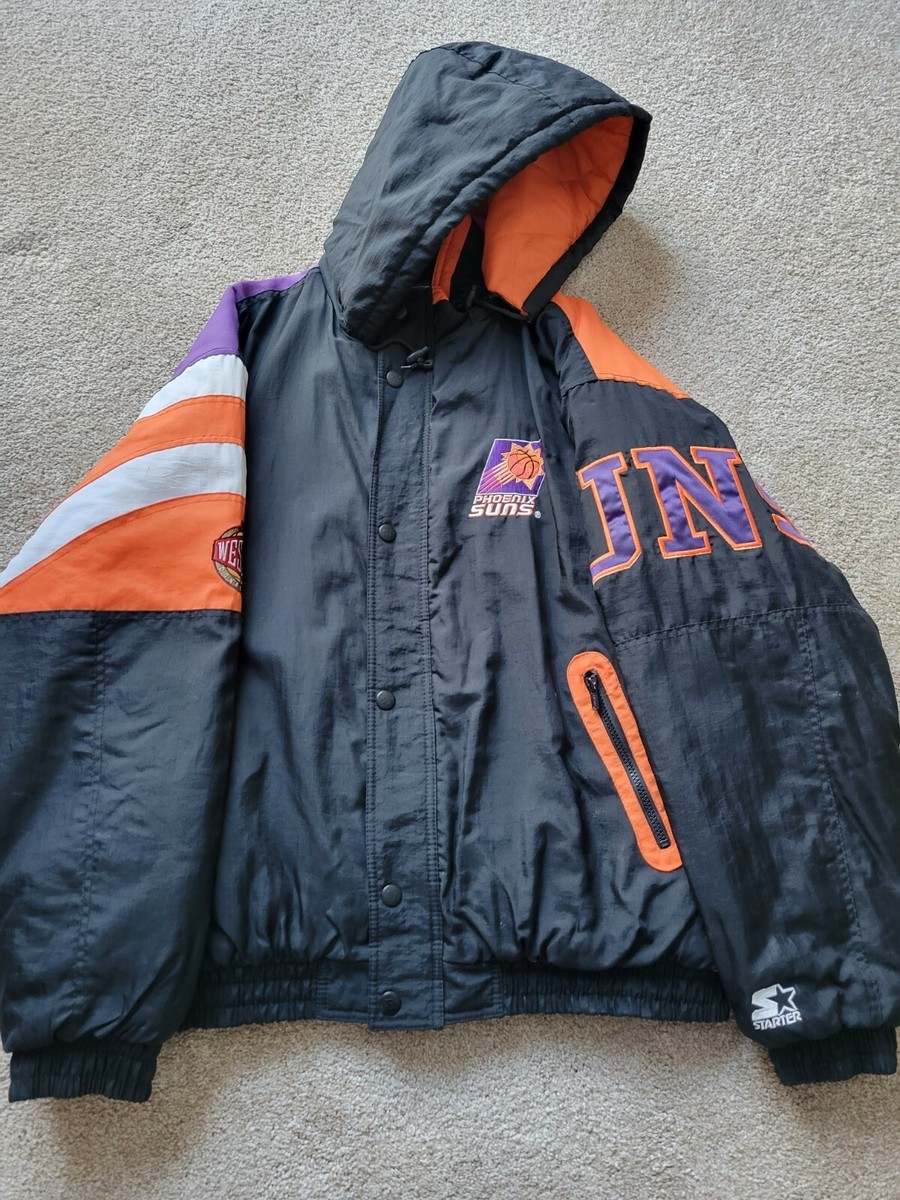 VINTAGE 90's Phoenix Suns XL STARTER JACKET NBA EXCELLENT VINTAGE 90's Phoenix Suns XL STARTER JACKET NBA EXCELLENT