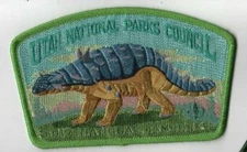 2017 National Jamboree Utah National Parks Lt GRN Dinosaur JSP