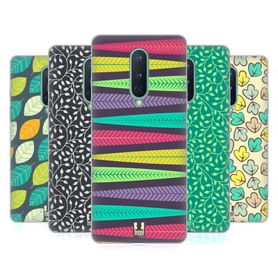 HEAD CASE DESIGNS LEAF PATTERNS 2 SOFT GEL CASE FOR GOOGLE ONEPLUS PHONES